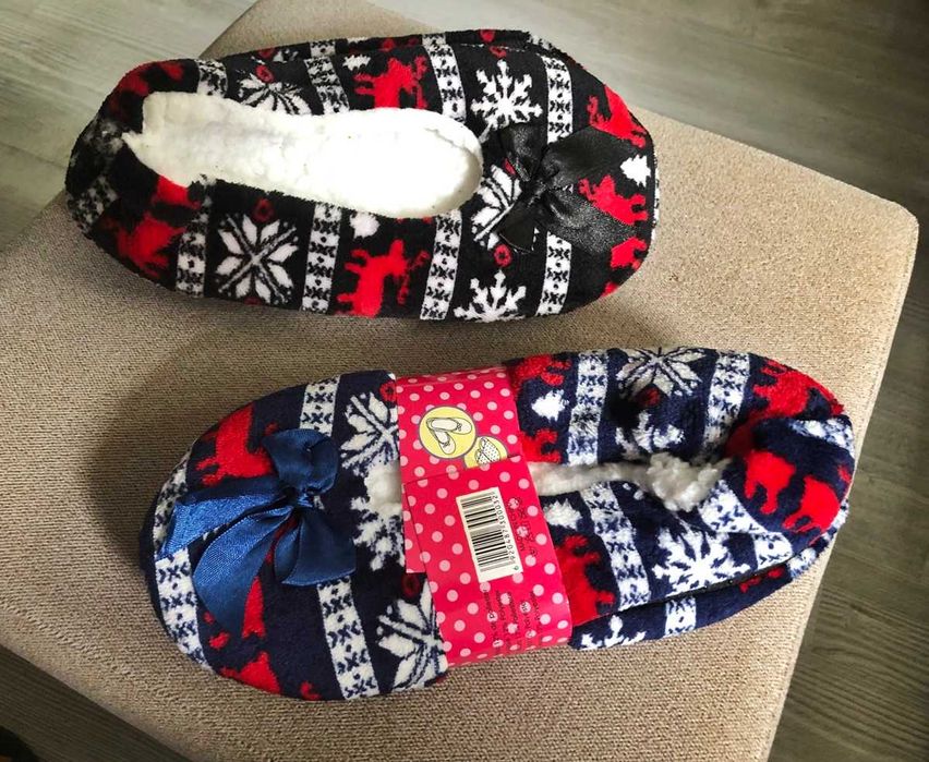 Ciepłe, puchate, po domu, 24 cm