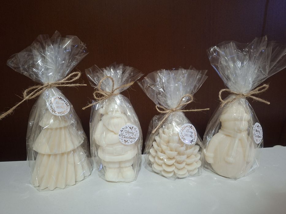 Świeczki z wosku sojowego