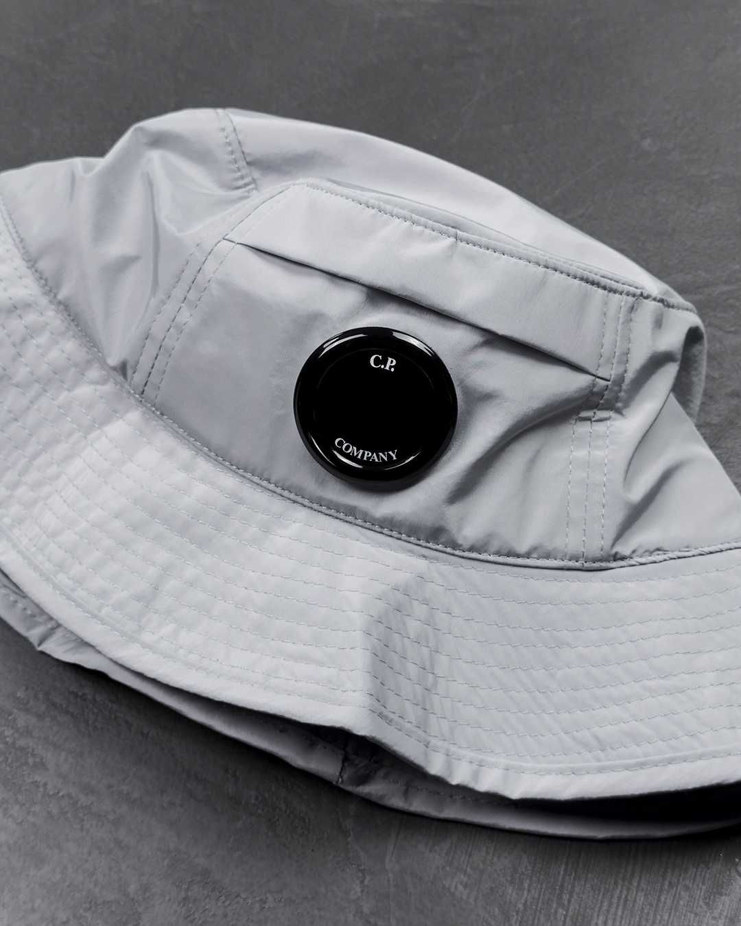 Панама C.P. Company Chrome-R Bucket Hat Light Grey