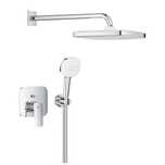 GROHE Cubeo Podtynkowy zestaw prysznicowy z deszczownicą Tempesta 250