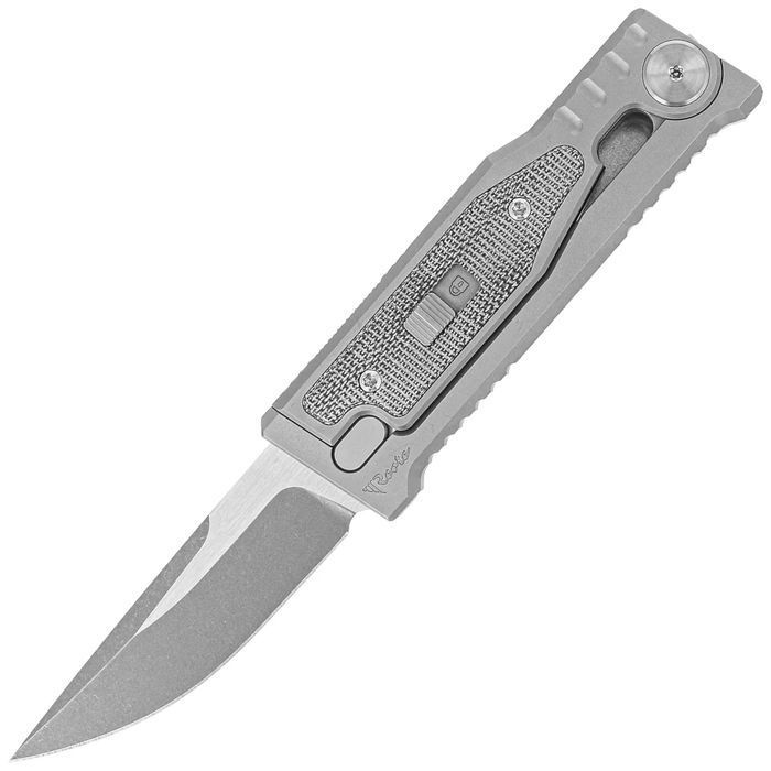Nóż grawitacyjny Reate Mini EXO OTF Gravity Drop Point Bead Blasted Ti