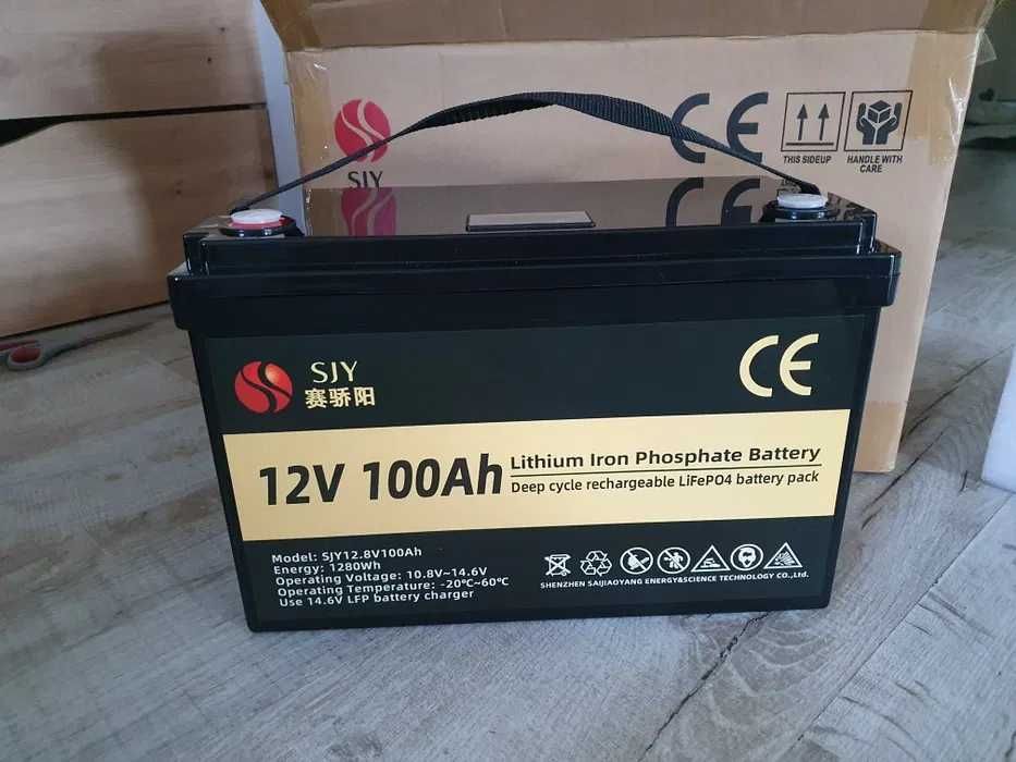 Акумулятор 12v 100Ah Lifepo4 у наявності