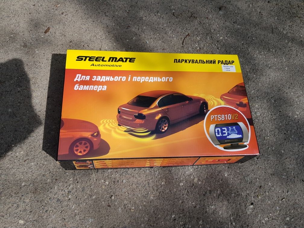 Парктронік Steelmate SM PTS810V2 black