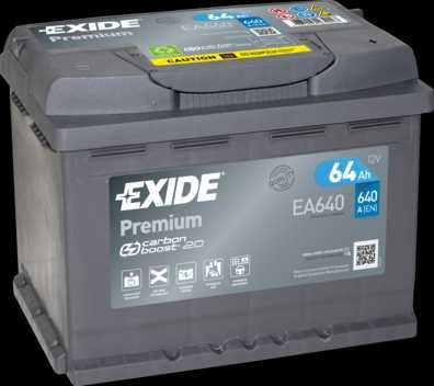 Nowy Akumulator EXIDE ea640 Premium 64ah 600a