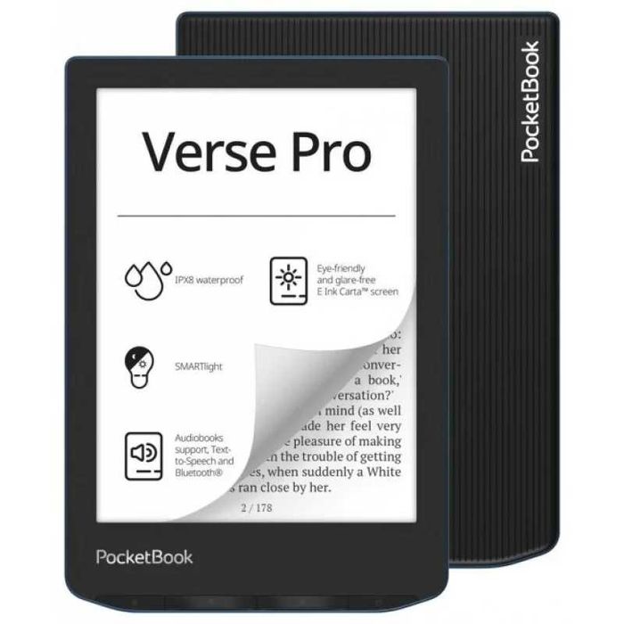 Електронна книга PocketBook 634 Verse Pro Azure/Passion Red • Нова!