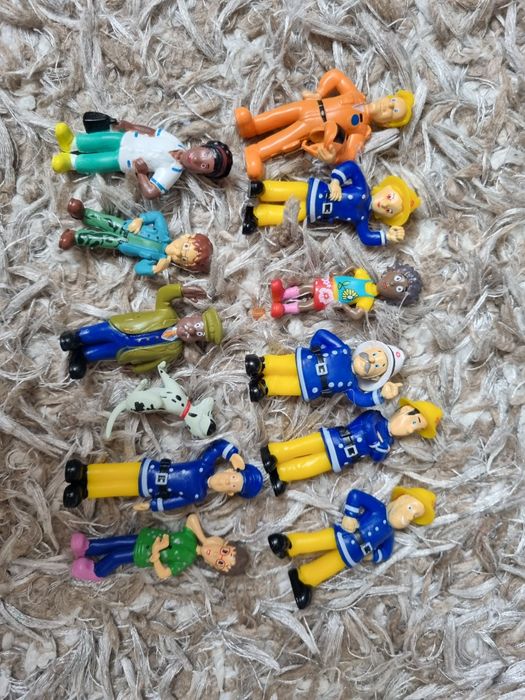 Zestaw figurek strażak sam nowe figurki z bajki