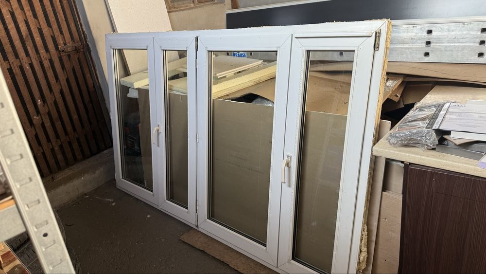 Okno pcv 2320 x 1380 4 skrzydlowe