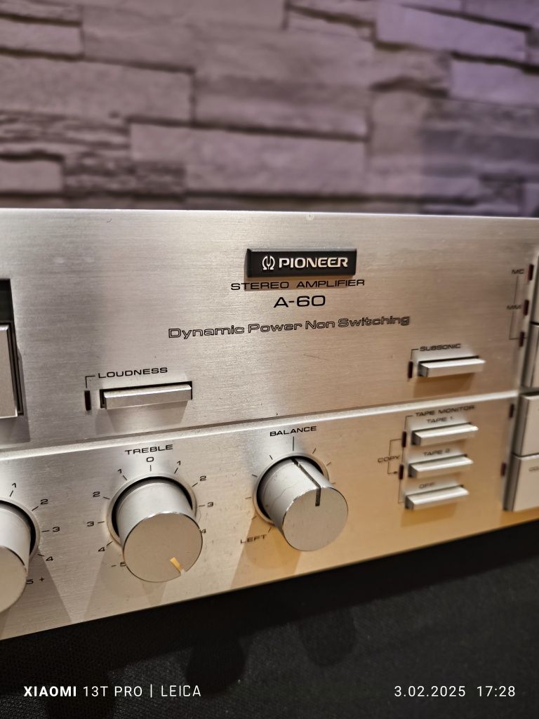 Wzmacniacz Pioneer A-60,100 W,wyjątkowy