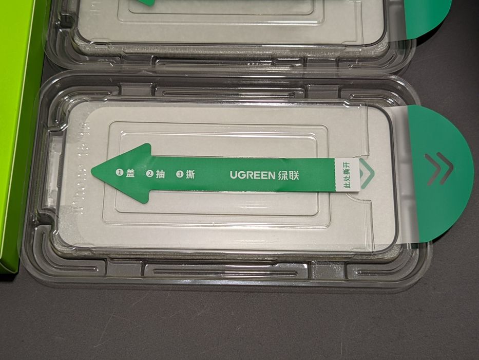 Захисне скло Ugreen для Apple iPhone рiзних моделей. Оригiнал