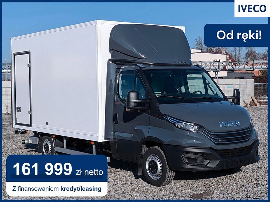 Iveco Daily 35S18 Kontener 8EP + Winda 3.0 180KM  4200 x 2100 x 2100 !! Drzwi boczne !! Klima Automatyczna !! Radio 8" !