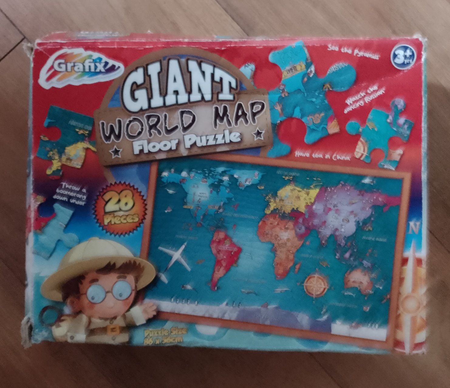 Puzzle maxi mapy