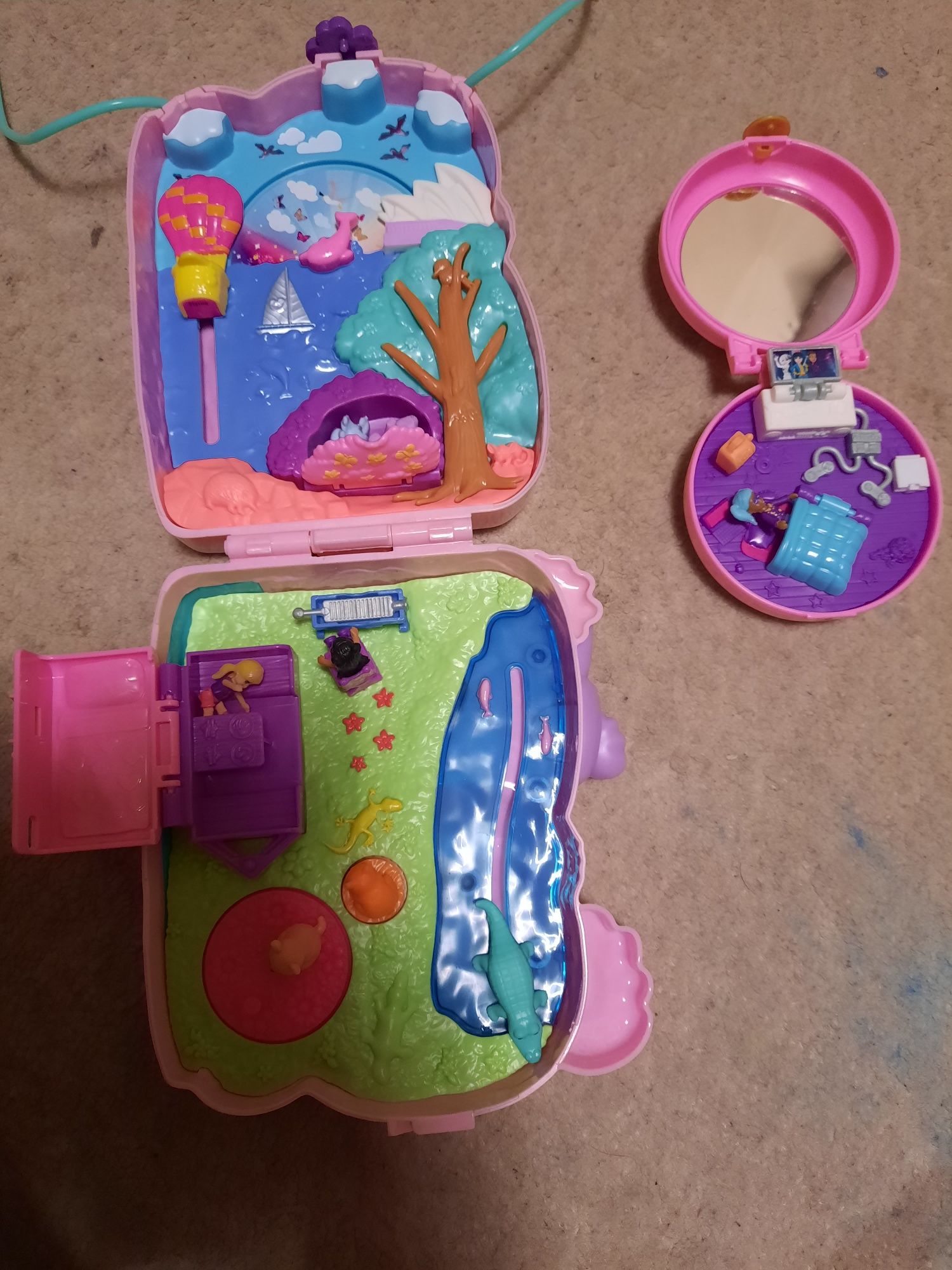 Polly pocket dwa zestawy