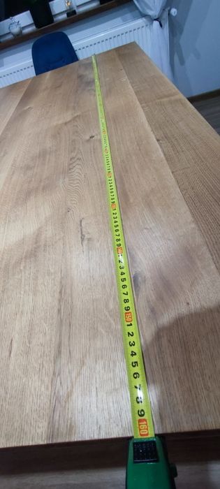 Stół dębowy z dokładkami