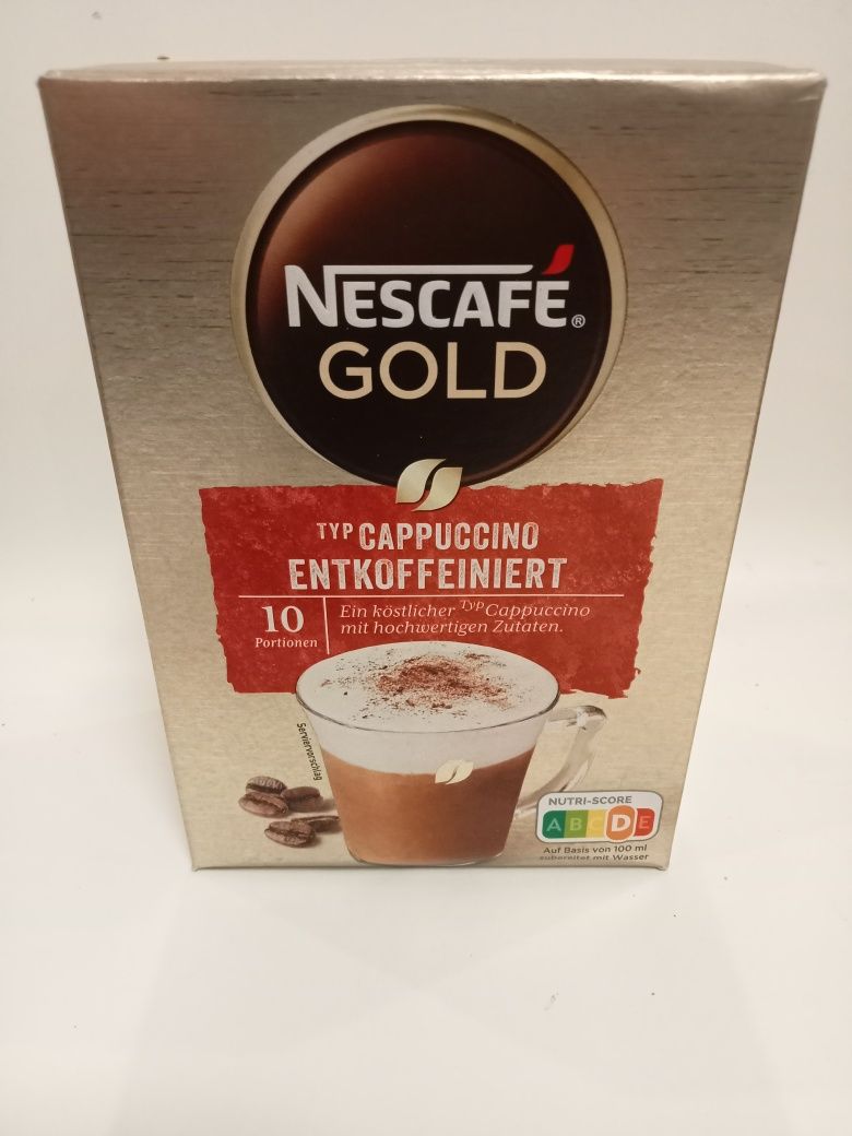 Nescafe gold cappuccino bezkofeinowe 10 szt