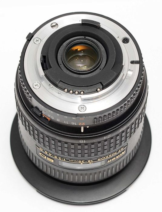 NIKON 18-35mm 1:3.5-4.5 D ED IF Aspherical AF NIKKOR объектив бленда