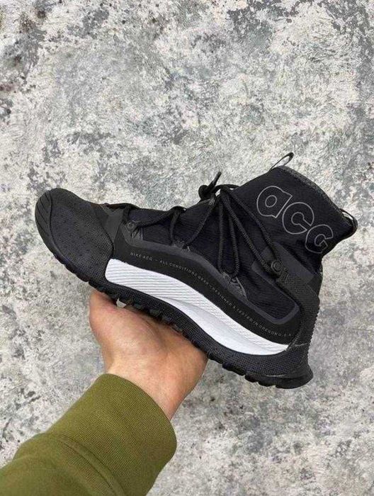 (БЕЗ ПЕРЕДОПЛАТИ)nike acg terra antarktik gore-tex black white найк