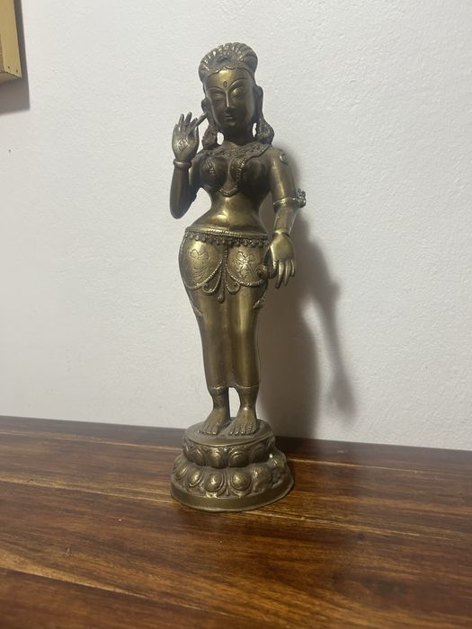 Hinduska bogini mosiądz