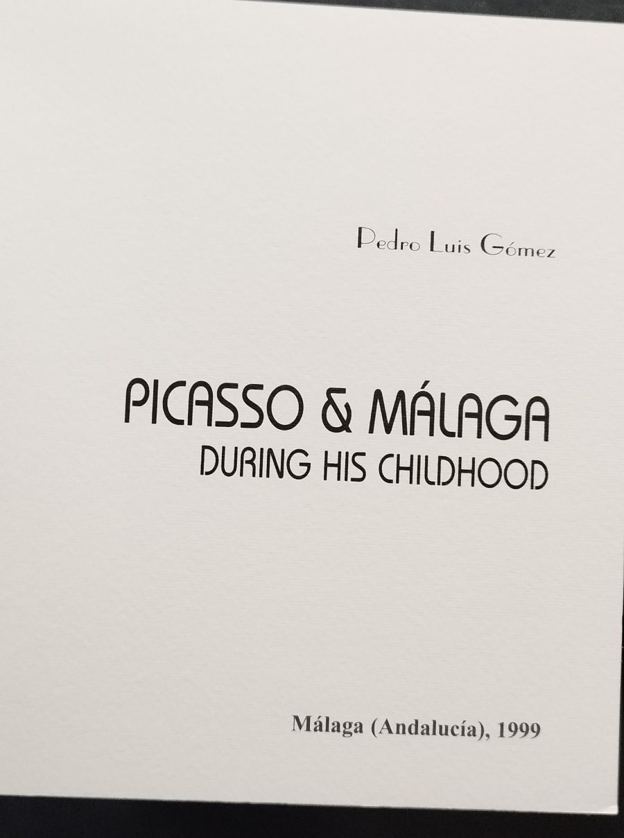 Picasso. During his childhood - Pedro Luis Gómez *po angielsku*