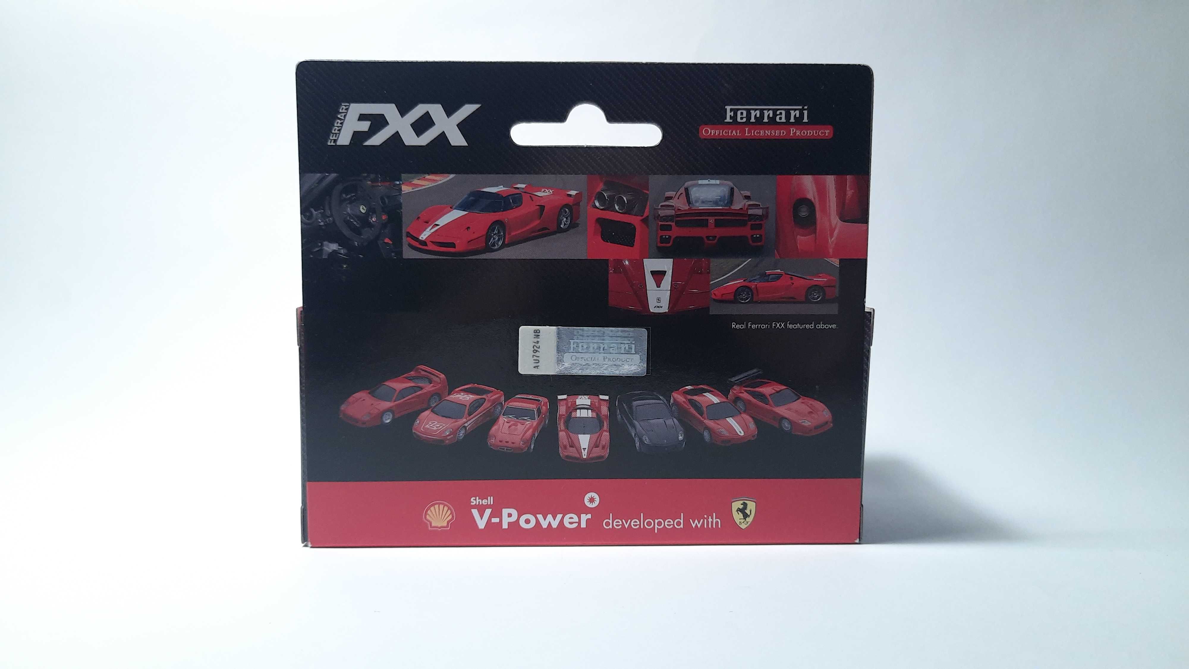 Hot Wheels Shell V-Power Ferrari FXX 1:38