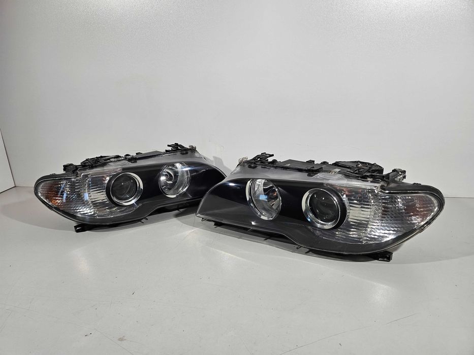 BMW E46 Lift Coupe Cabrio Lampy Przód Przednie Lewa+Prawa EU Stan BDB