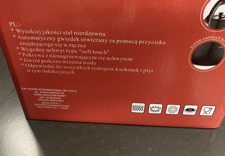 Czajnik Zilner ZL-5757 pojemnisc 2,7L