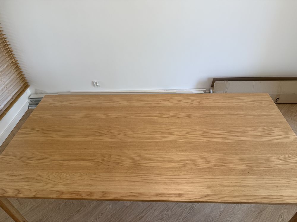 Jysk stół dębowy Marstrup 95x190/280