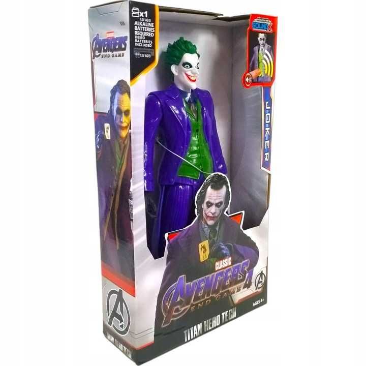 FIGURKA LED ruchoma / JOKER / 30cm / Światło i Dźwięk