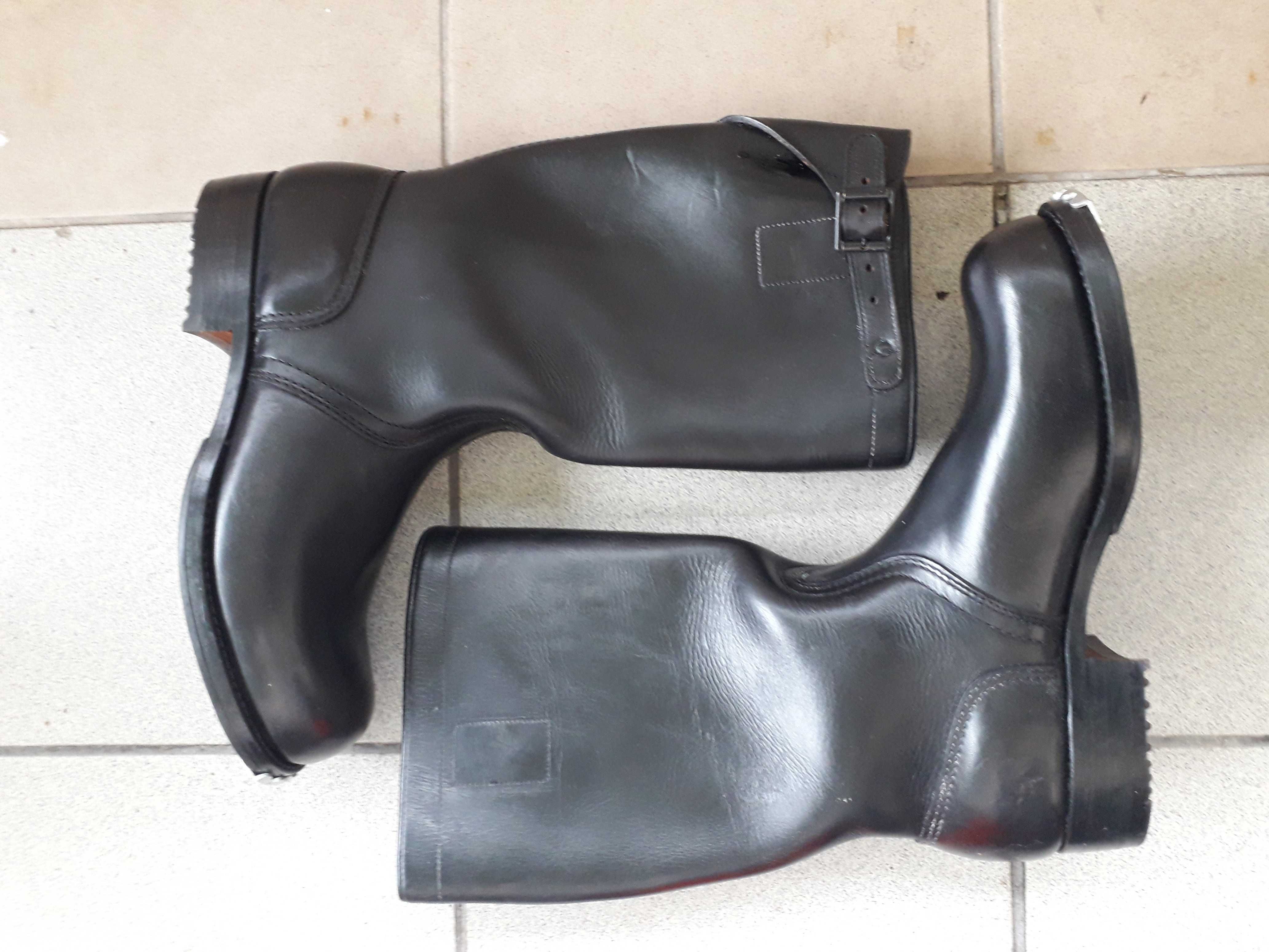 Nowe/stare oficerki Bundeswehr 44,5 Knobelbecher Schaftstiefel 1950