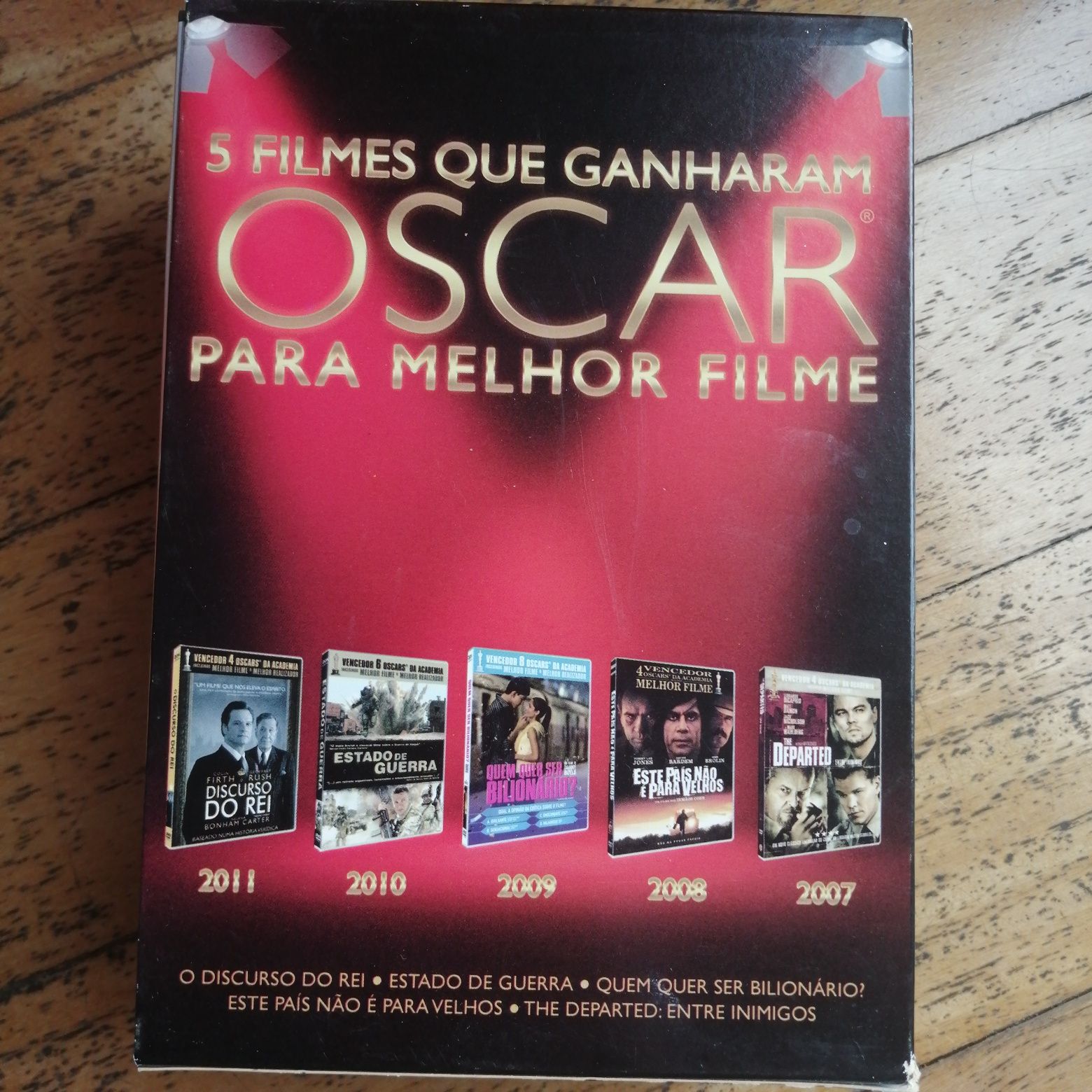 21 DVD filmes Óscares