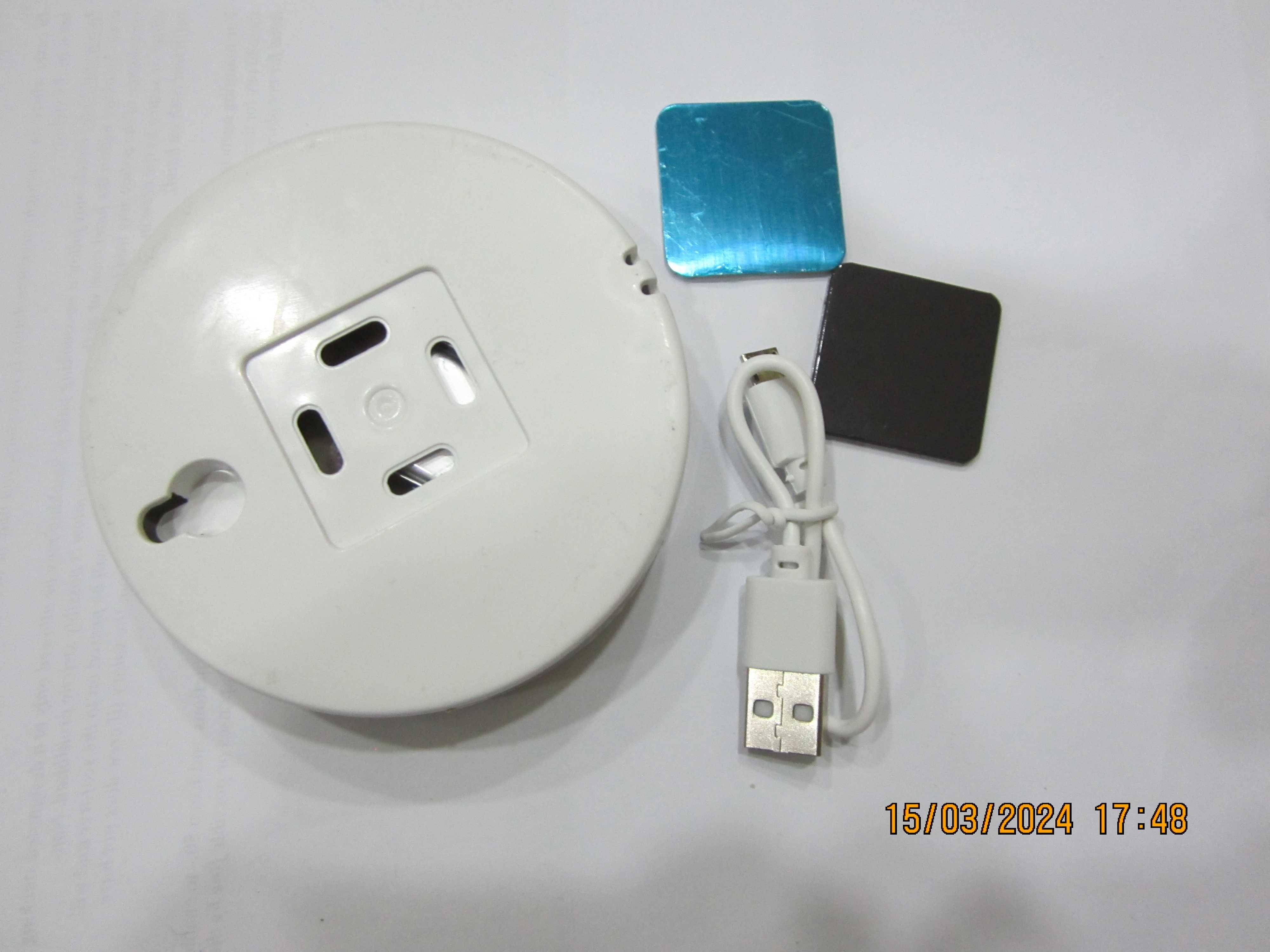 PIR датчик руху Світлодіодний нічник USB акумуляторна нічна лампа для.