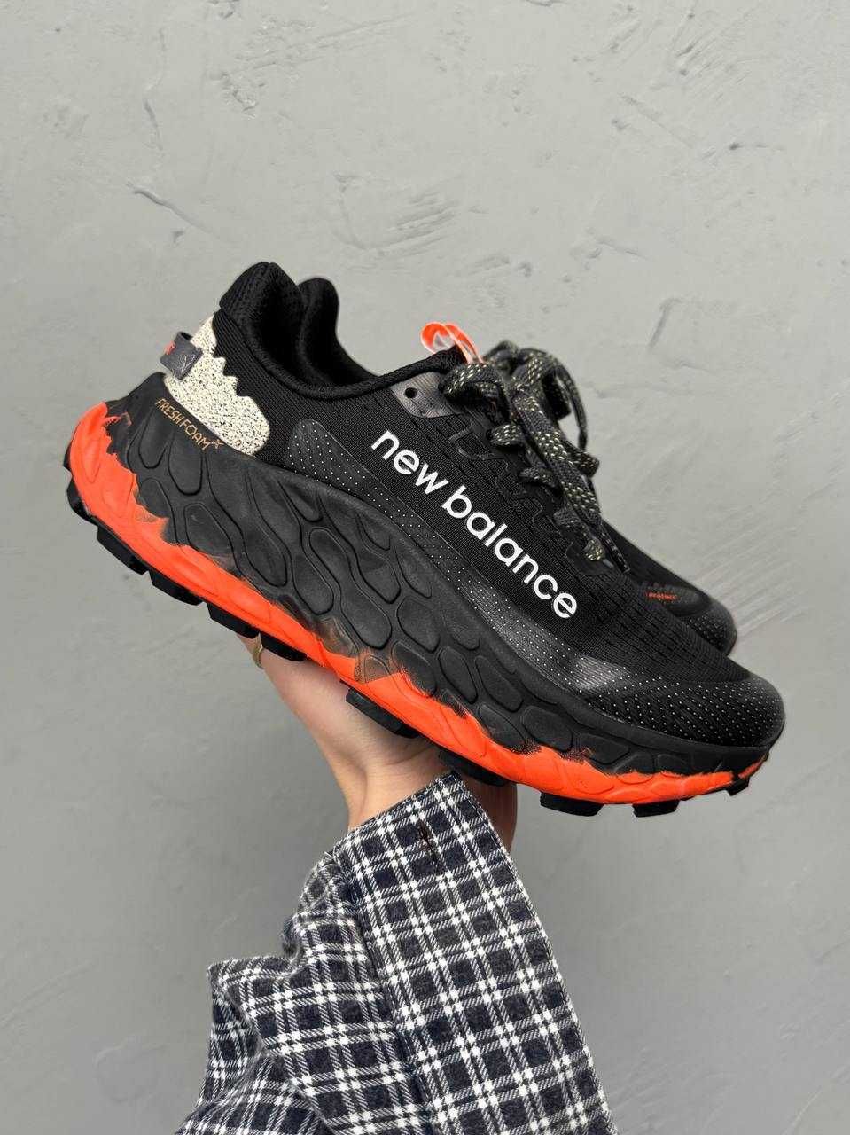 Кросівки New Balance Fresh Foam X More Trail v3 Black/Orange premium