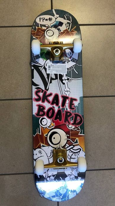 Скейт трюковий ламінований 78-20см+сумка