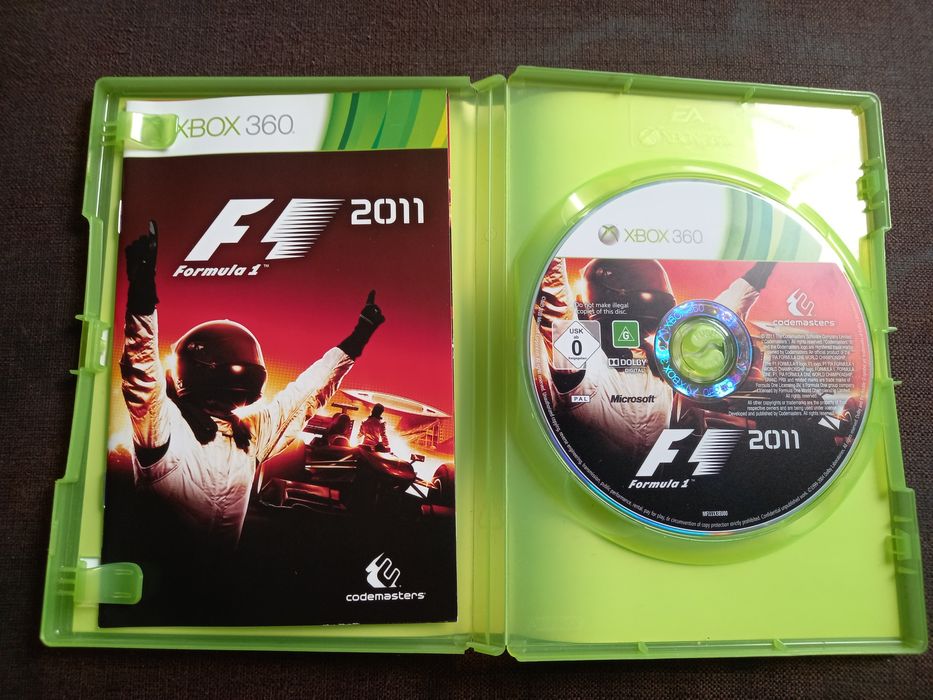 Gra Formuła 1 na xbox 360 F1