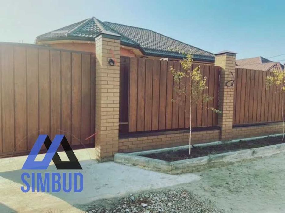 Зимова акція! Паркан від заводу SIMBUD з панелей "Шанталь"