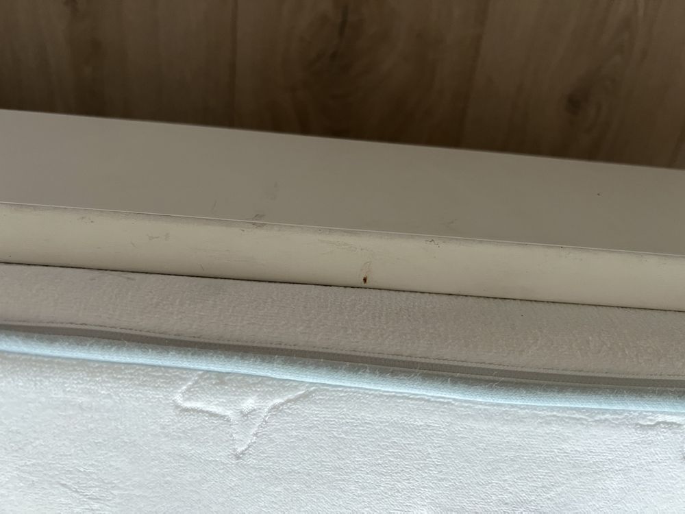 IKEA KRITTER Rama łóżka z dnem z listew, biały, 70x160 cm