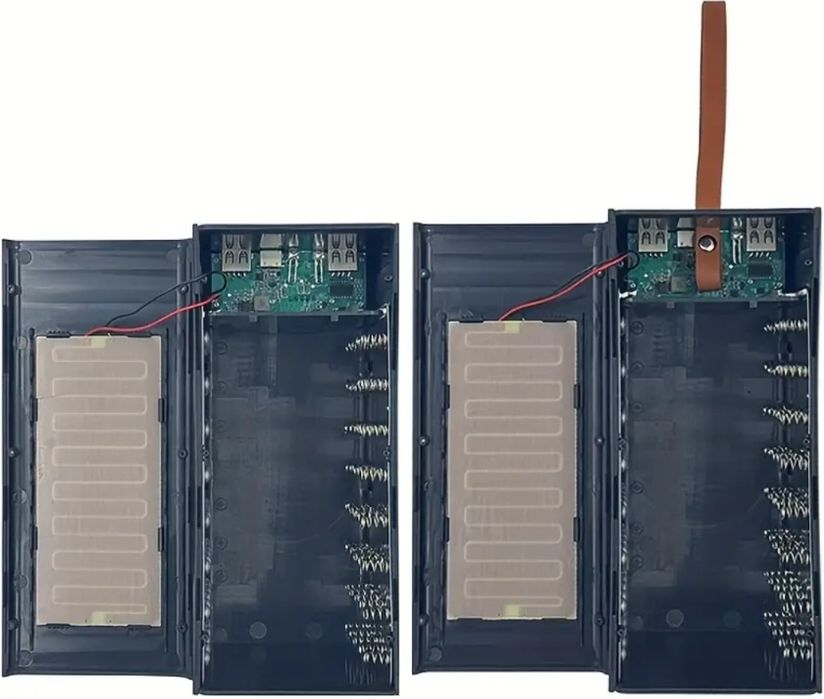 Павербанк, корпус для зборки powerbank з ліхтарем, 100000mah

под АКБ