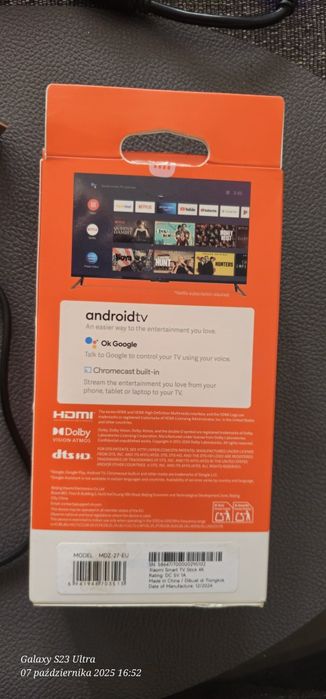 Xiaomi smart tv stick.4k