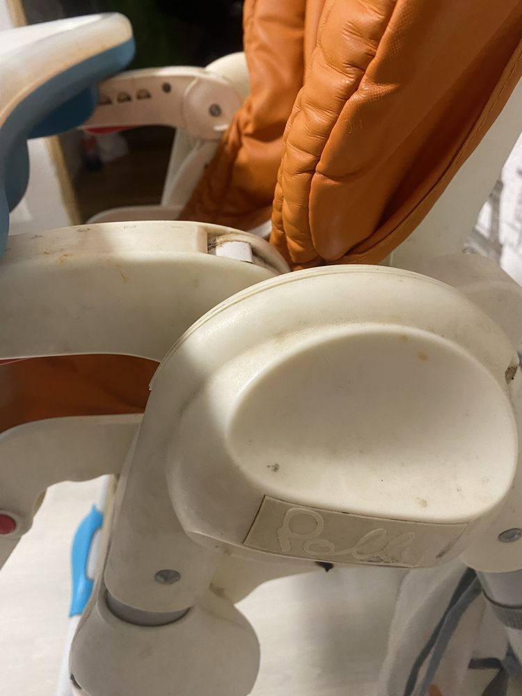 Стілець для годування 2 в1 chicco Poly стульчик для кормления