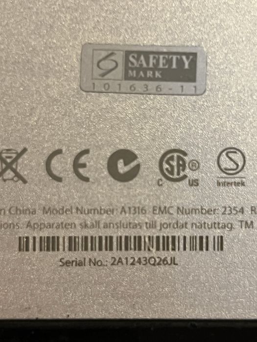 Monitor apple zepsuty.