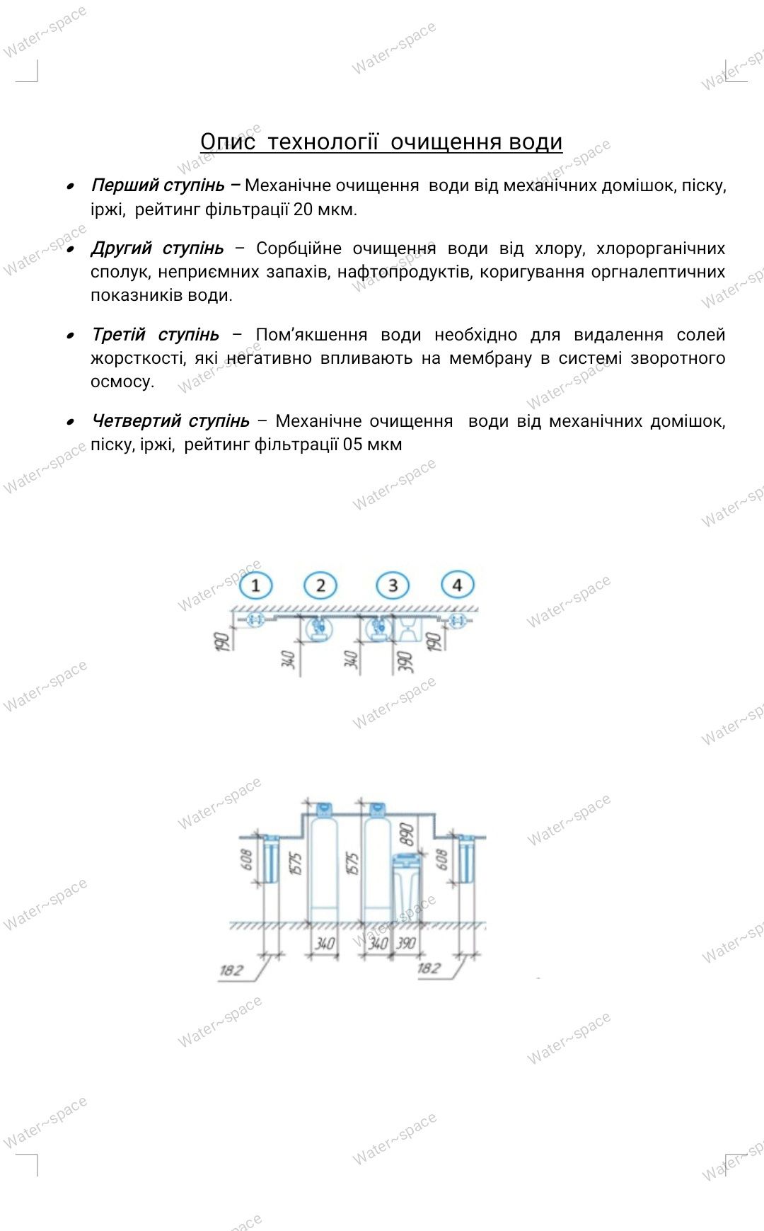 Проточная система очистки воды