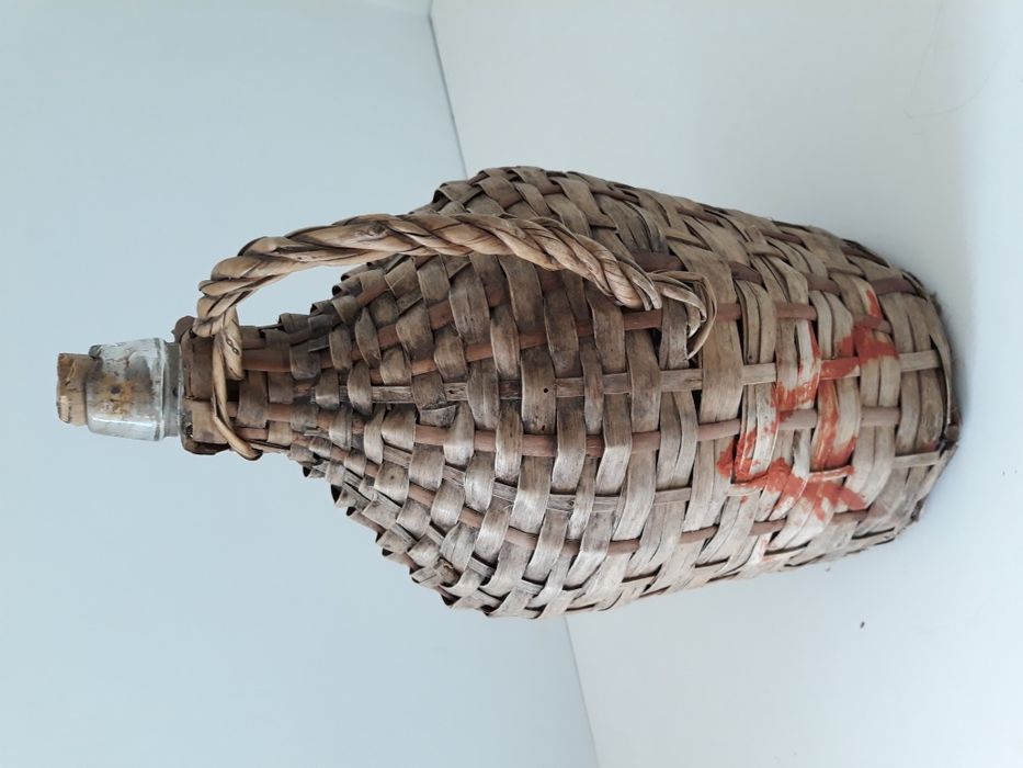 Garrafão de 5L forrado a verga antigo