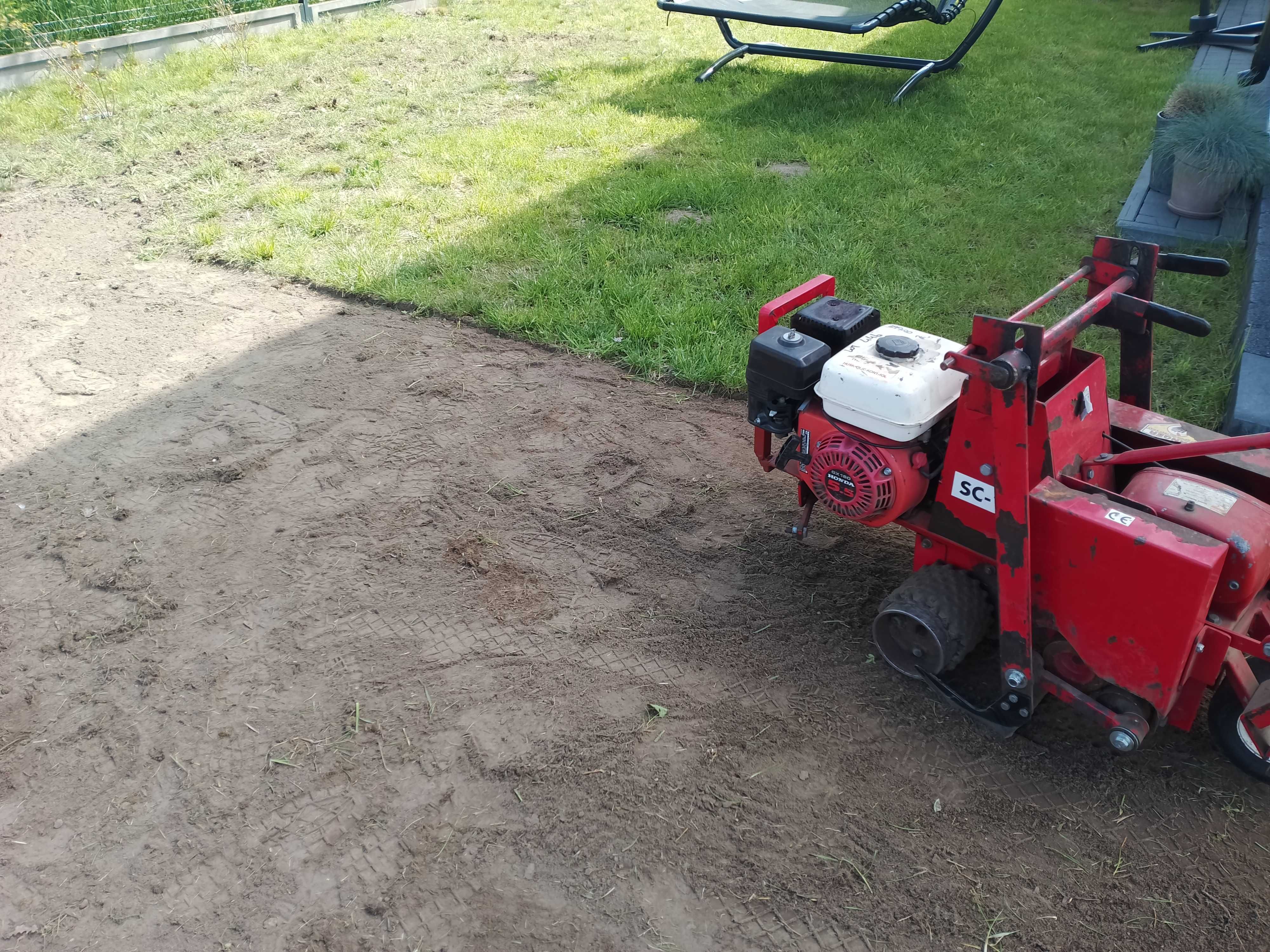 Wycinarka do trawy Podcinarka do darni nóż 45 cm silnik 5,5 KM Honda