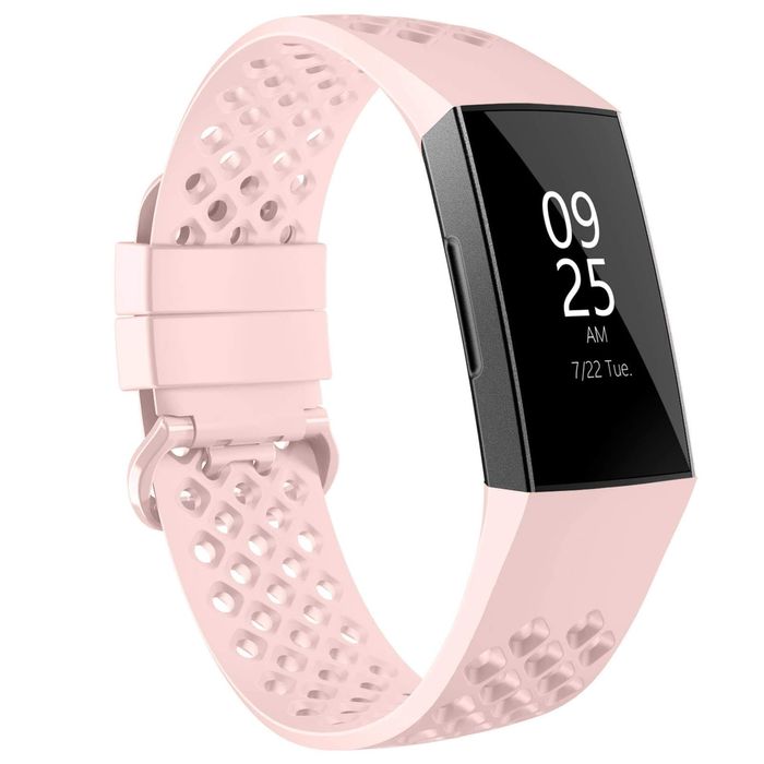 Pasek opaska bransoleta do Fitbit Charge 3 / 4 SZARY. Import