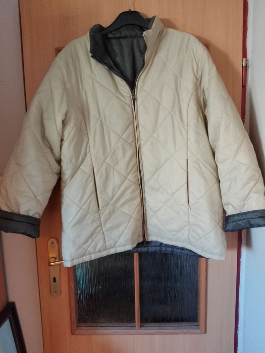 Kurtka damska ocieplana, dwustronna xl