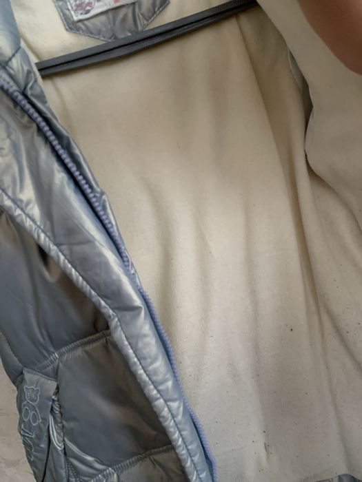 Зимо куртка на дівчинку, куртка зимова р 122