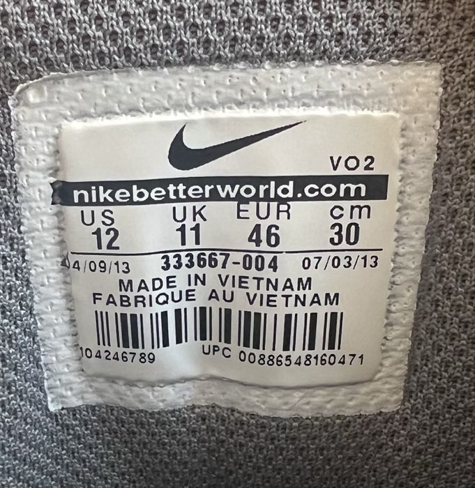 Чоловічі оригінальні черевики Nike ACG 46 розмір