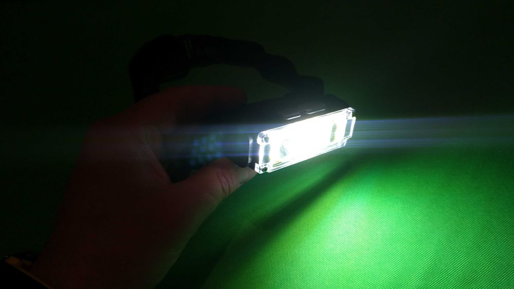 Фонарь налобный аккумуляторный фонарик на голову Head