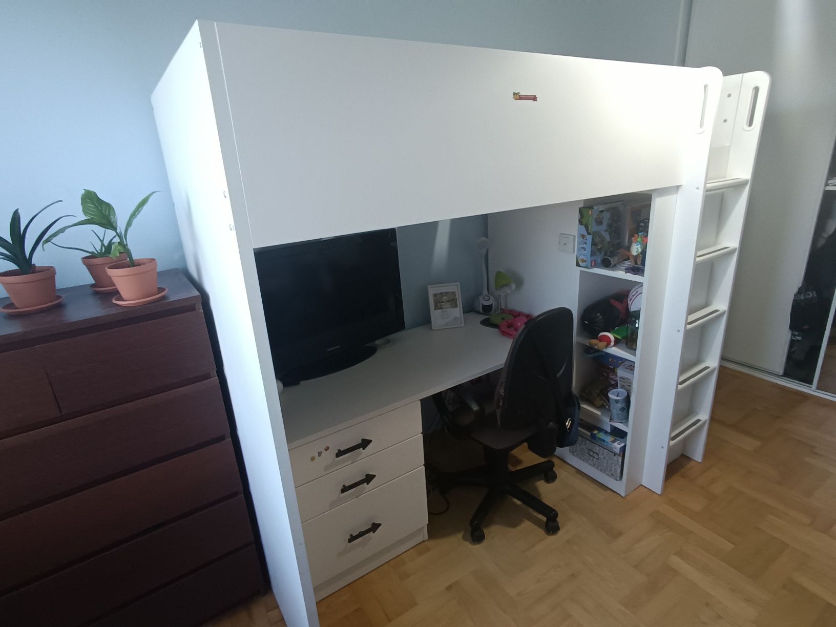 Łóżko  piętrowe ikea