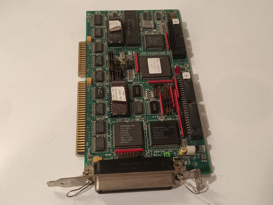 Kontroler SCSI Adaptec AHA-1540B \ ISA \ V3.10 \ Retro PC