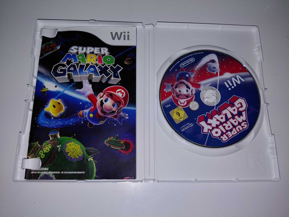 nintendo wii SUPER MARIO GALAXY platformówka hit v1